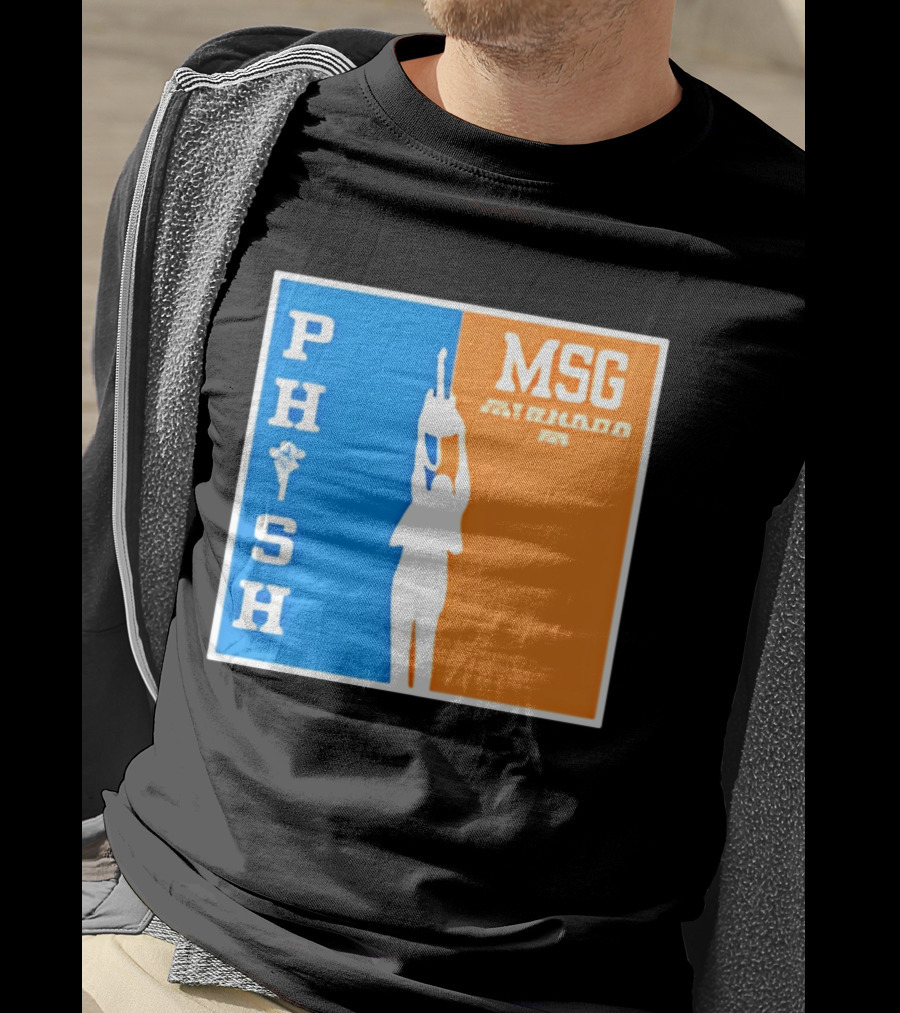 PHISH MSG Silhouette Guitar Concert Event T-Shirt