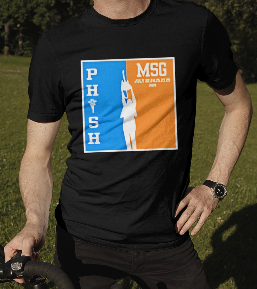 PHISH MSG Silhouette Guitar Concert Event T-Shirt