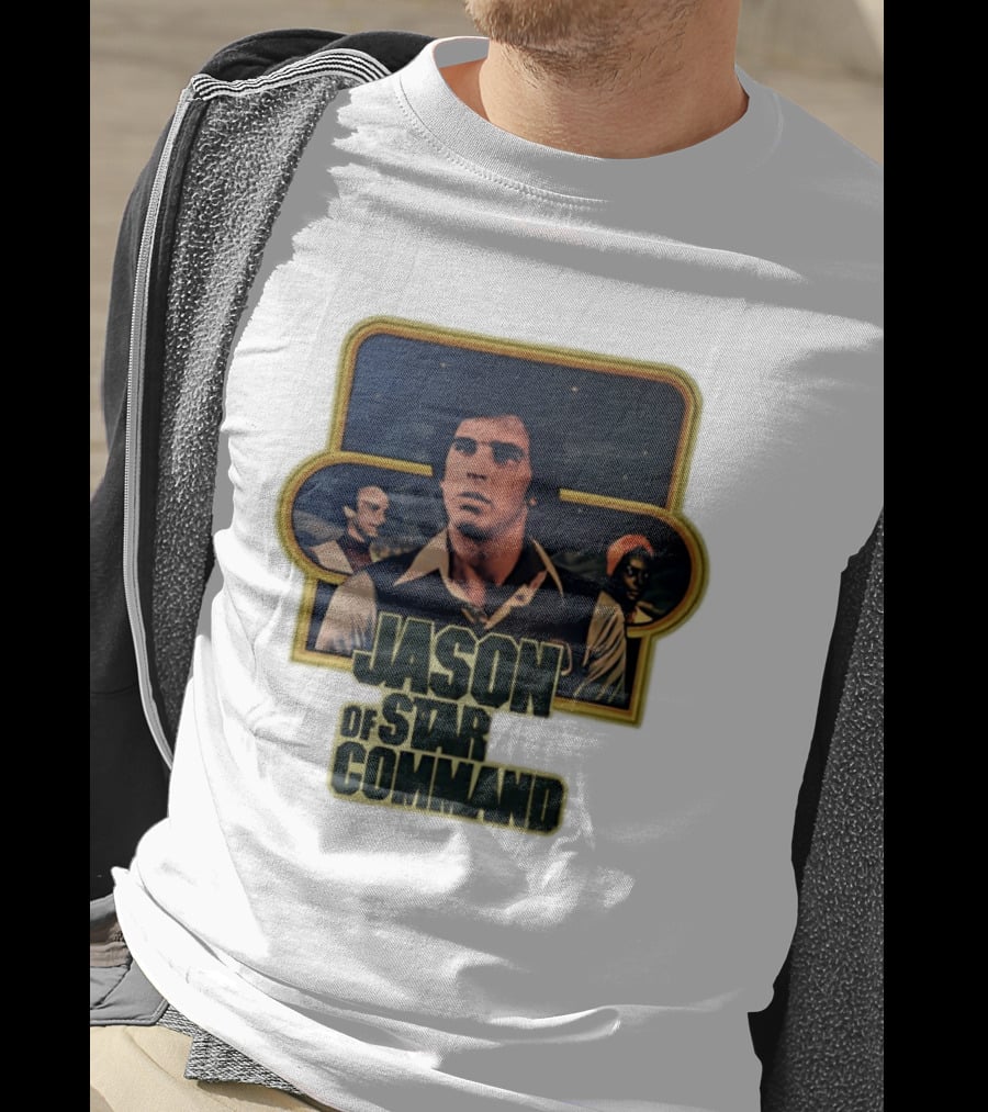 Jason Of Star Command Retro Sci Fi Series Iconic Ensemble T-Shirt