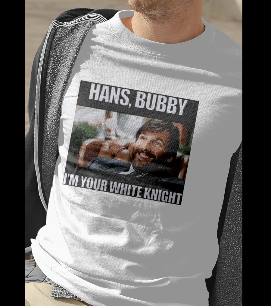 Hans Bubby I'm Your White Knight Iconic Movie T-Shirt