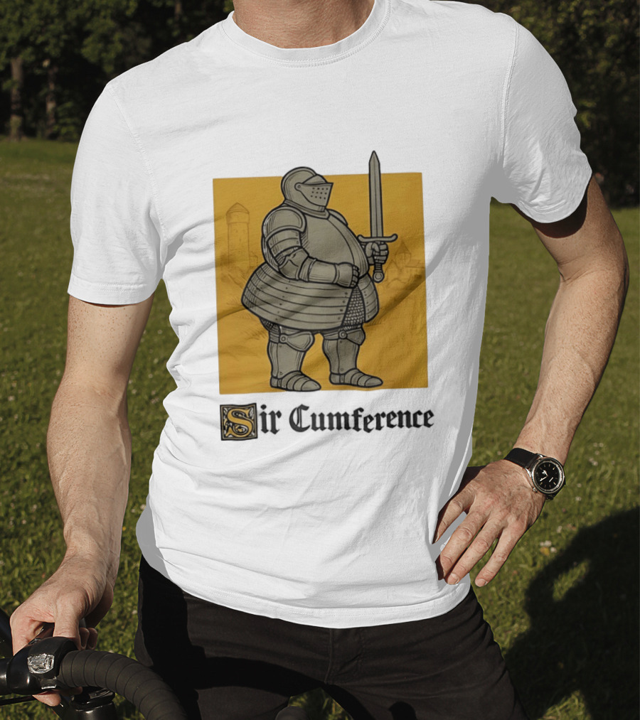 Sir Cumference Chubby Medieval Soldier Holding Sword T-Shirt