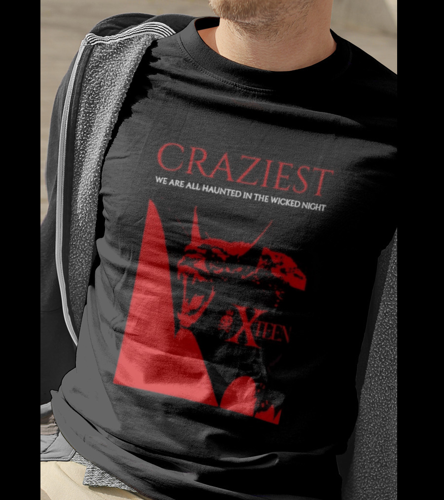 Craziest We Are All Haunted In The Wicked Night Xteen Devil T-Shirt