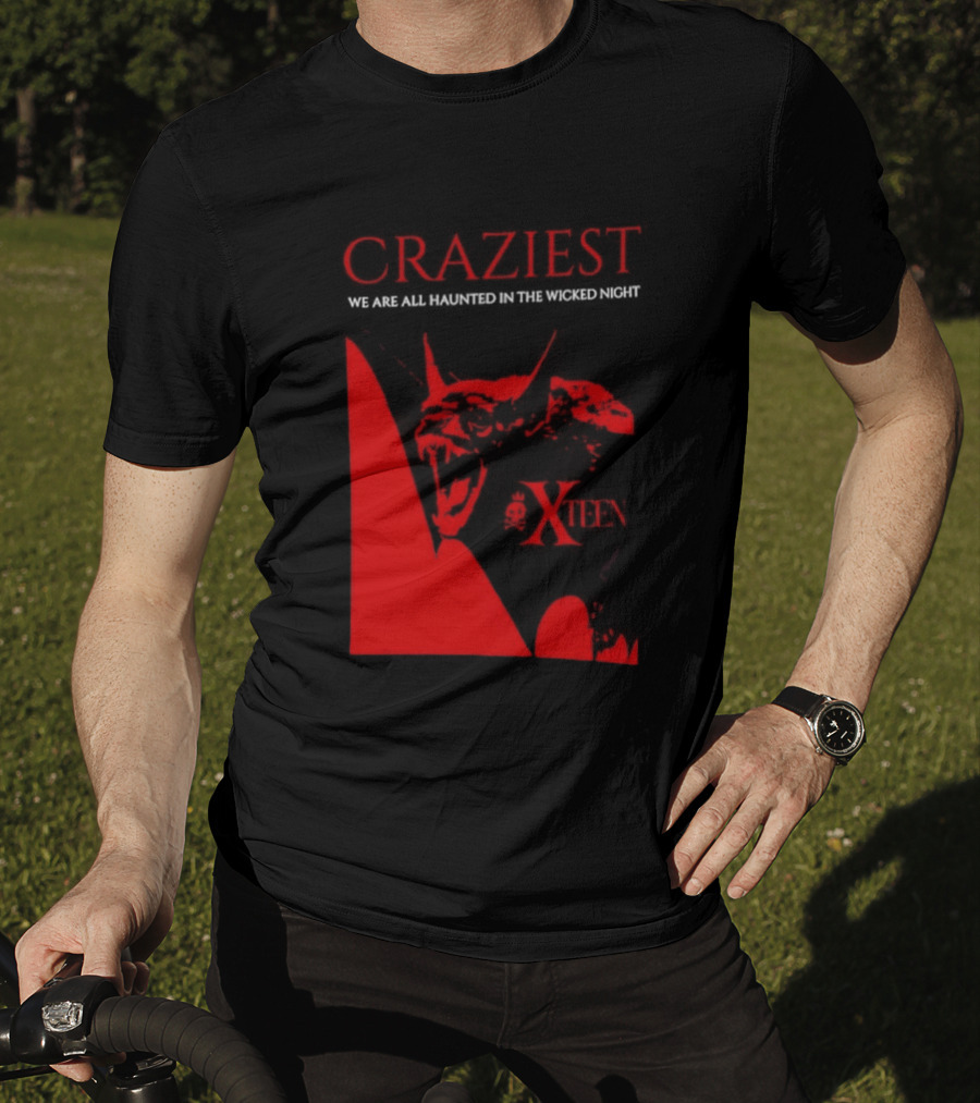 Craziest We Are All Haunted In The Wicked Night Xteen Devil T-Shirt