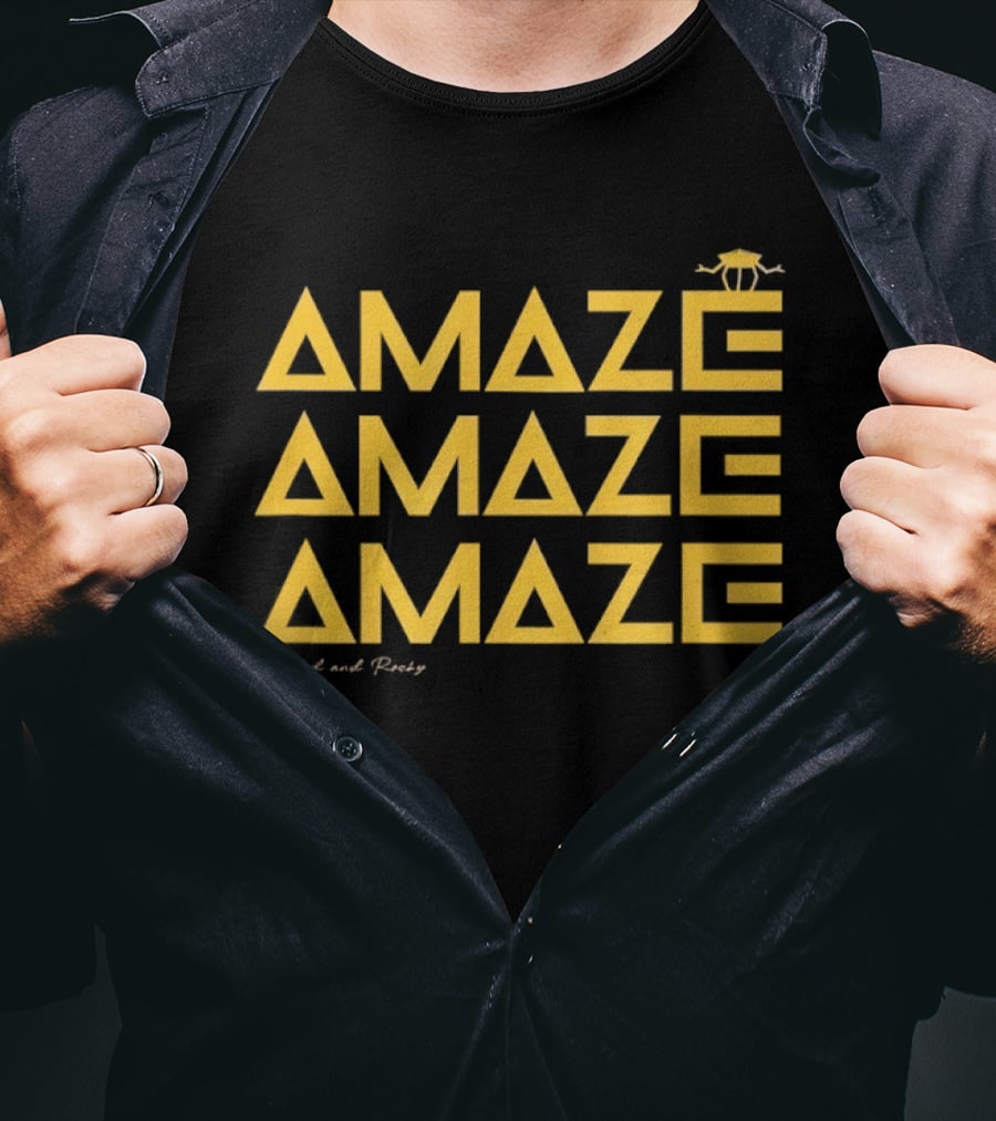 Project Hail Mary Amaze Amaze Amaze Golden T-Shirt