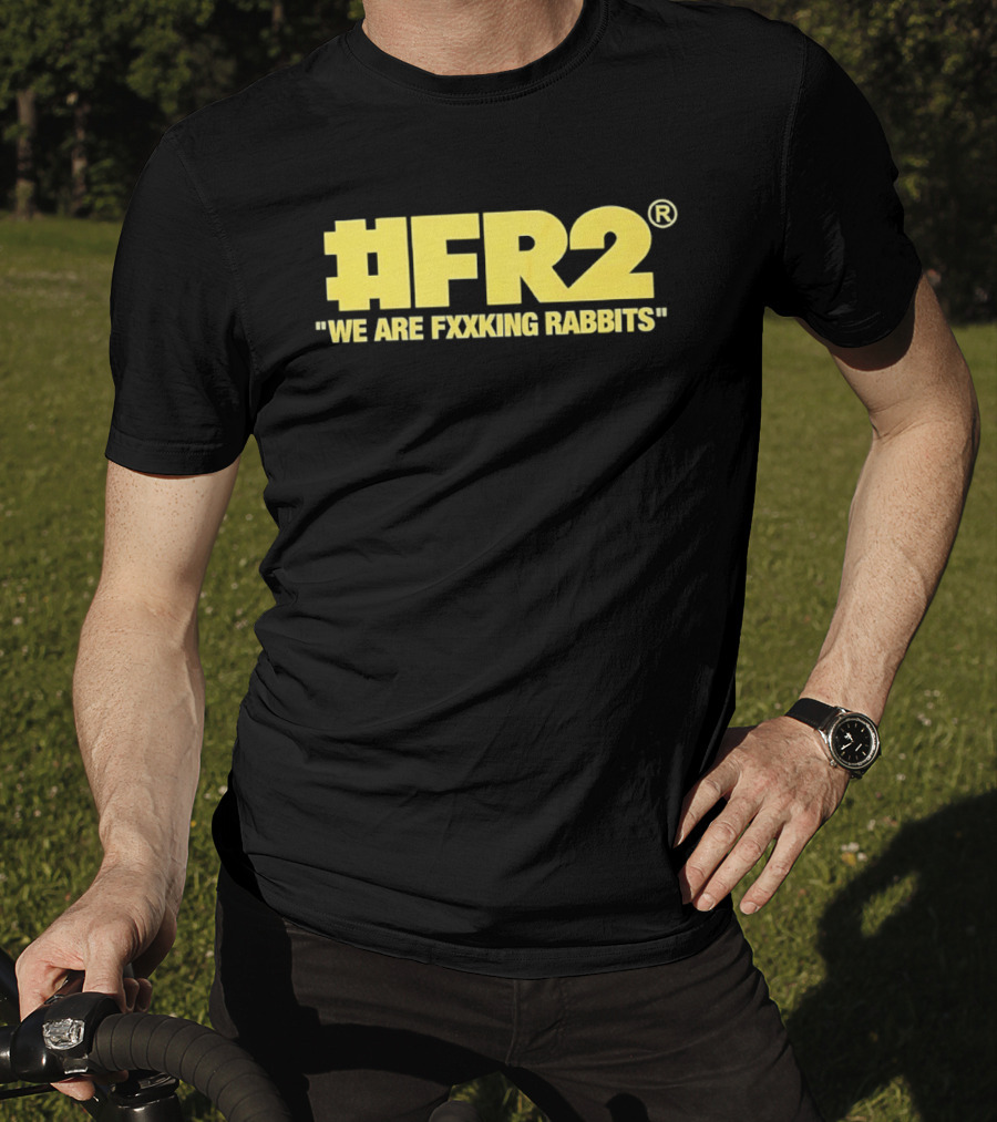 FR2 We Are Fxxking Rabbits Yellow T-Shirt