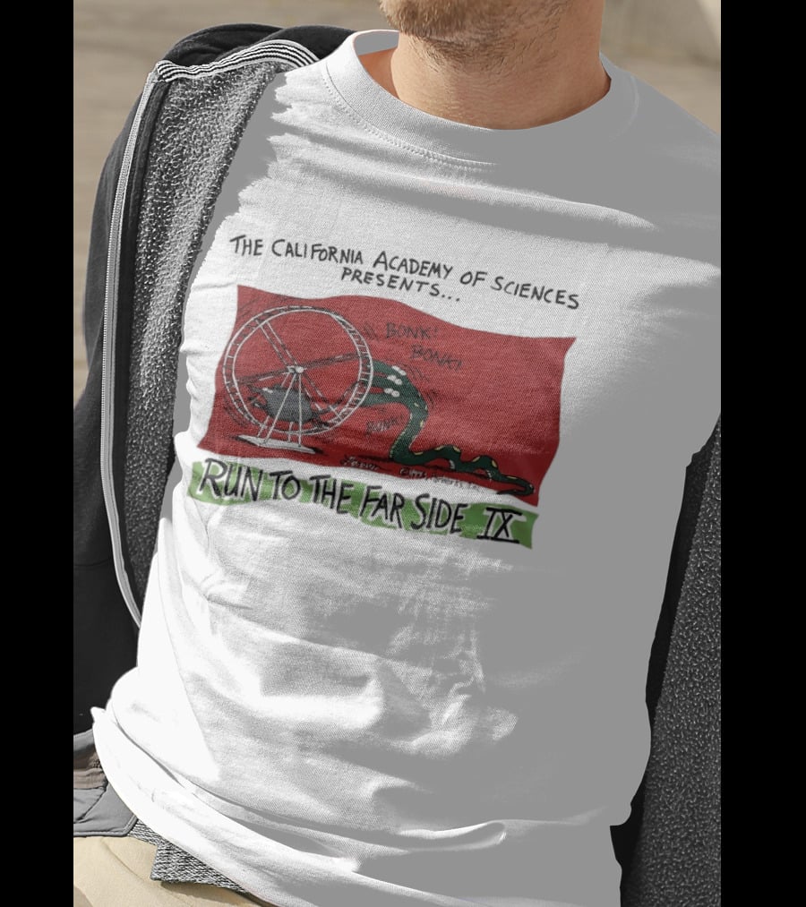 The California Academy Of Sciences Presents Run To The Far Side IX Bonk! Bonk! T-Shirt