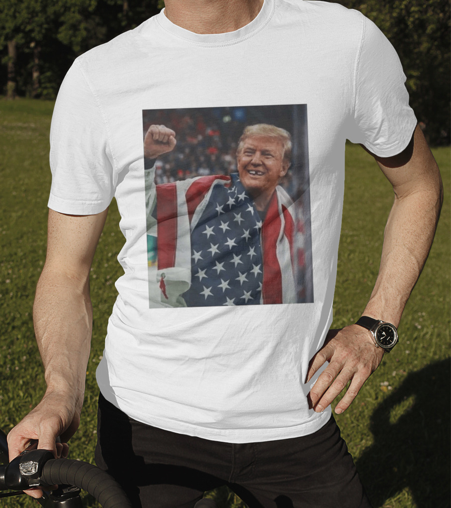 Trump Loss Teeth Gold Medal USA Olympic 2026 Victory T-Shirt