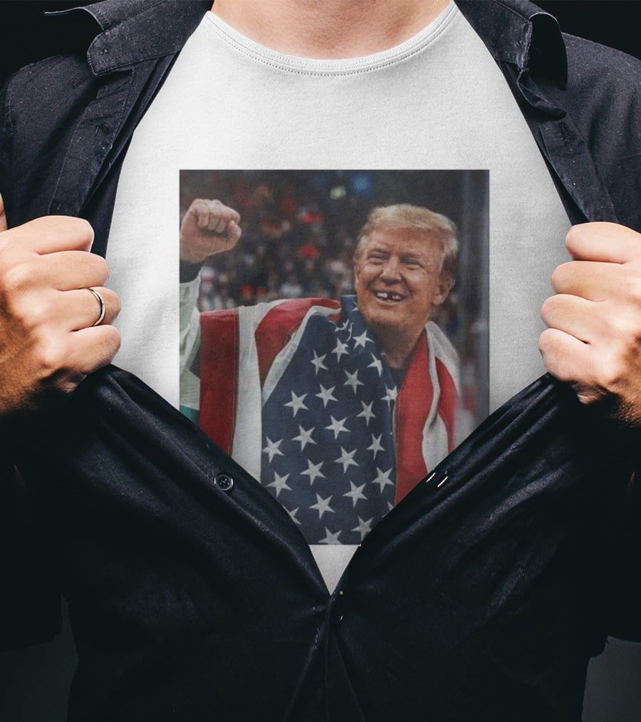 Trump Loss Teeth Gold Medal USA Olympic 2026 Victory T-Shirt