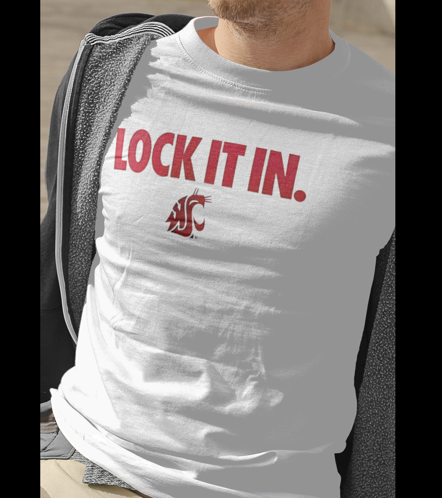 LOCK IT IN WSU Cougars 2026 T-Shirt