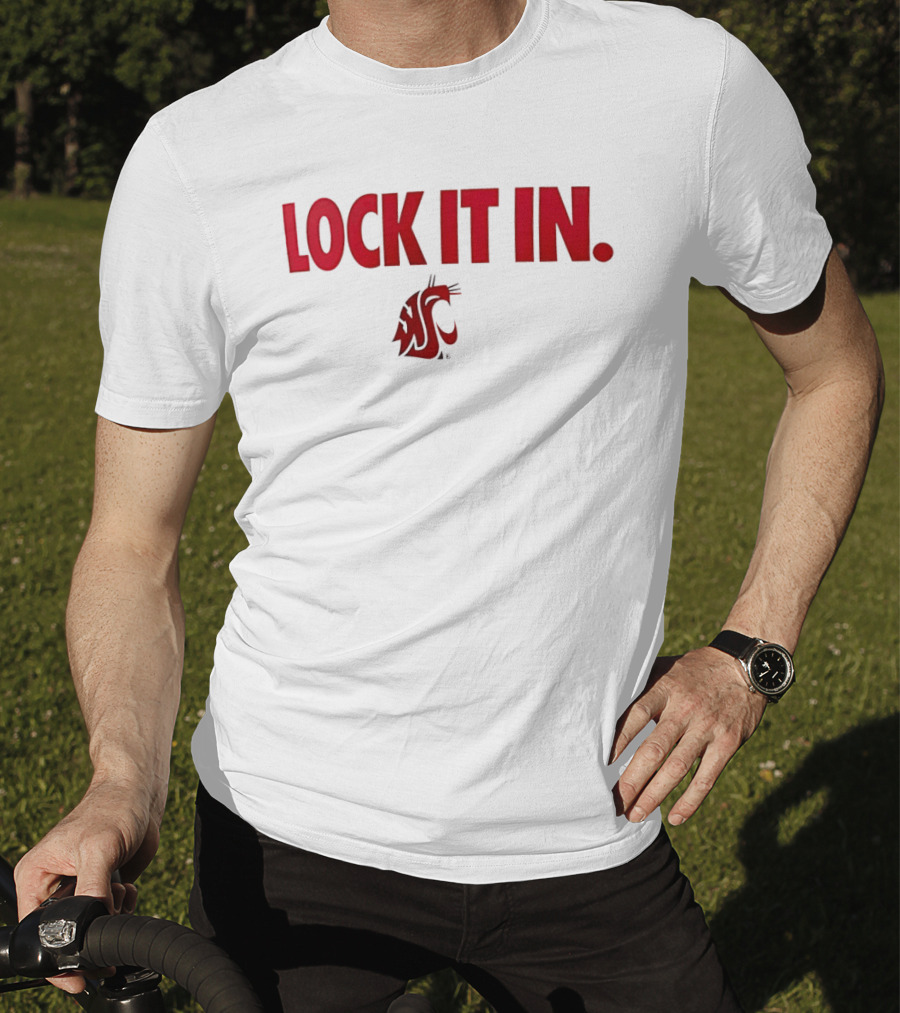 LOCK IT IN WSU Cougars 2026 T-Shirt