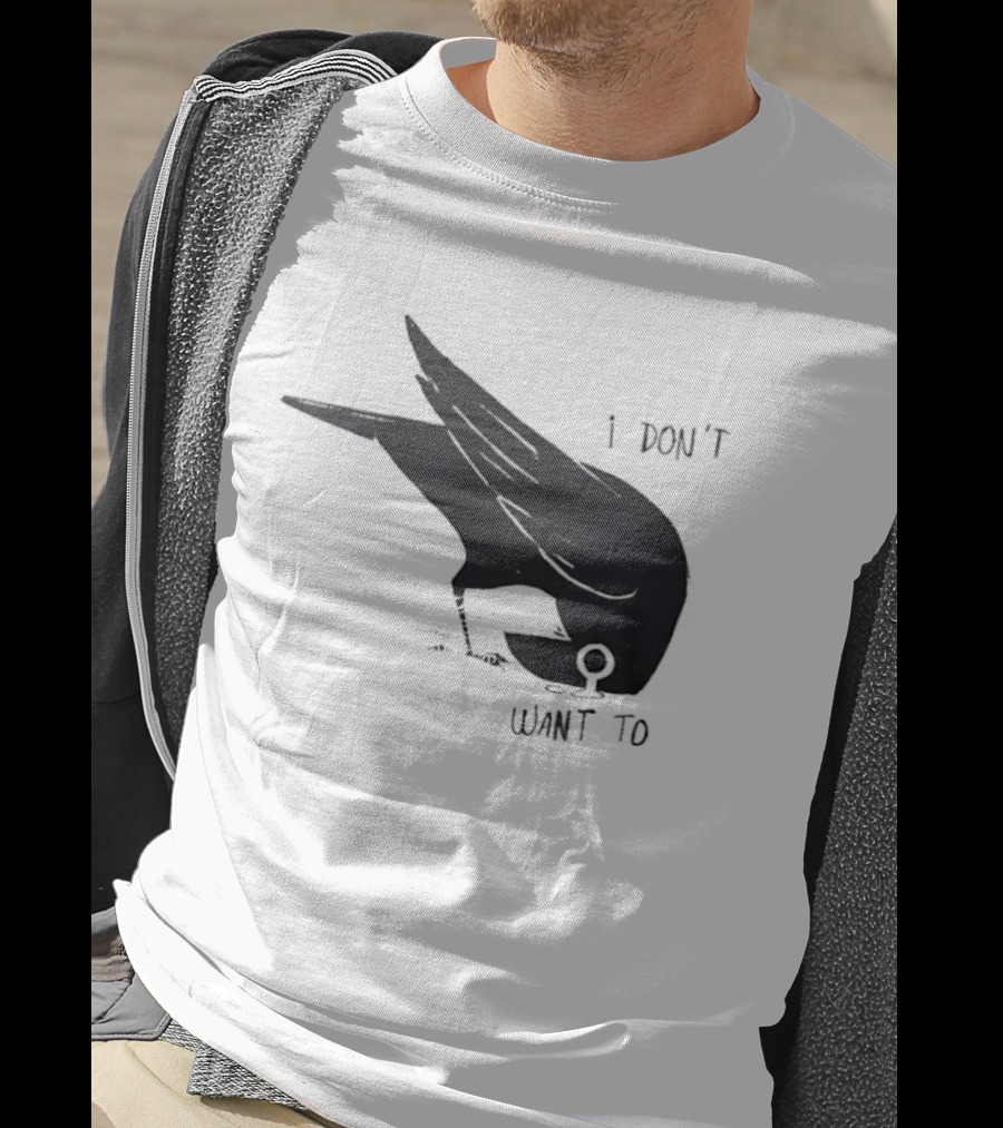 Raven I Don't Want To T-Shirt