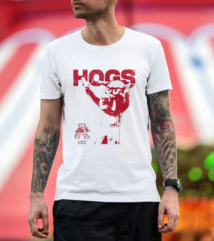 Arkansas Hogs Slam A Mode T-Shirt