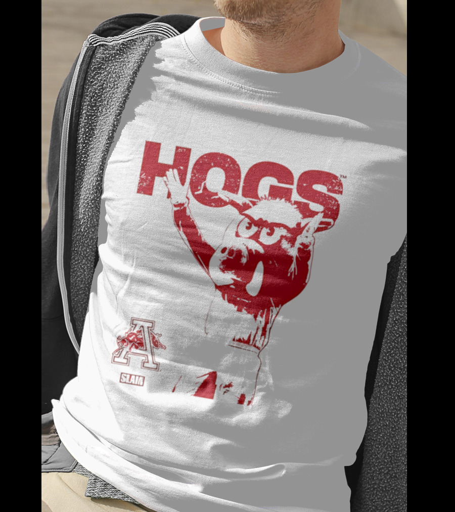 Arkansas Hogs Slam A Mode T-Shirt