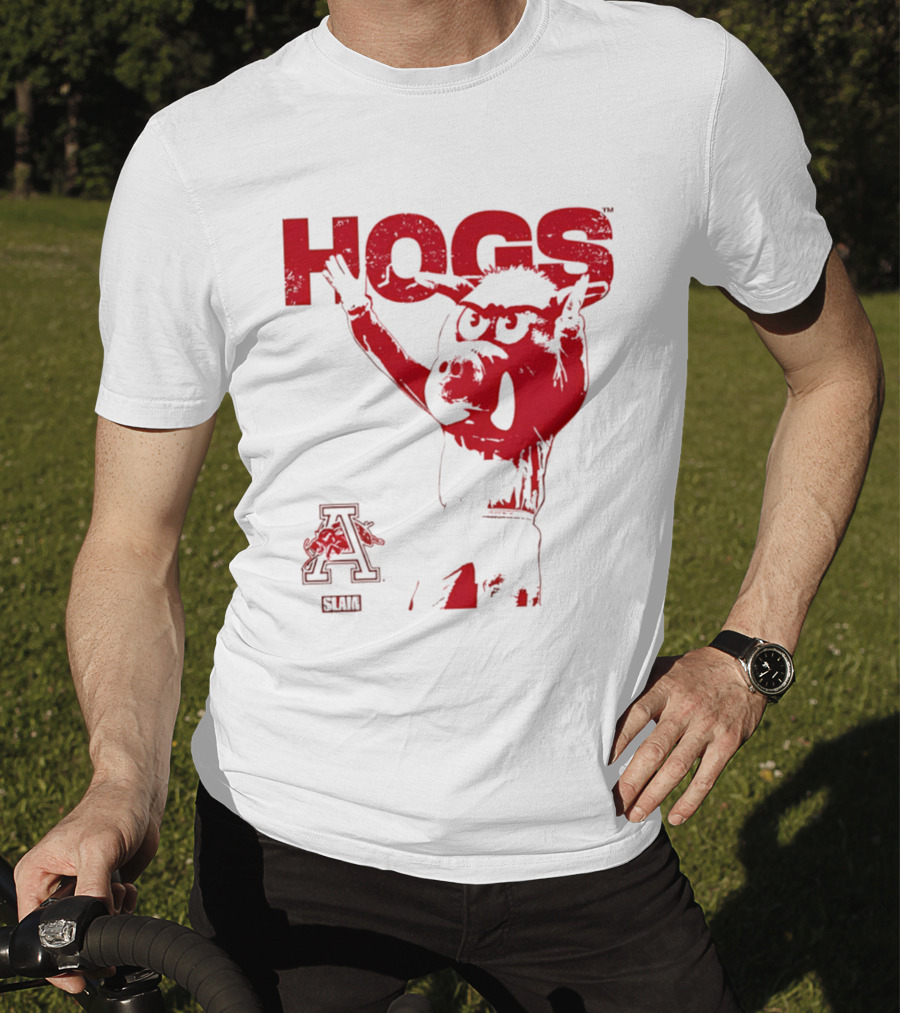 Arkansas Hogs Slam A Mode T-Shirt