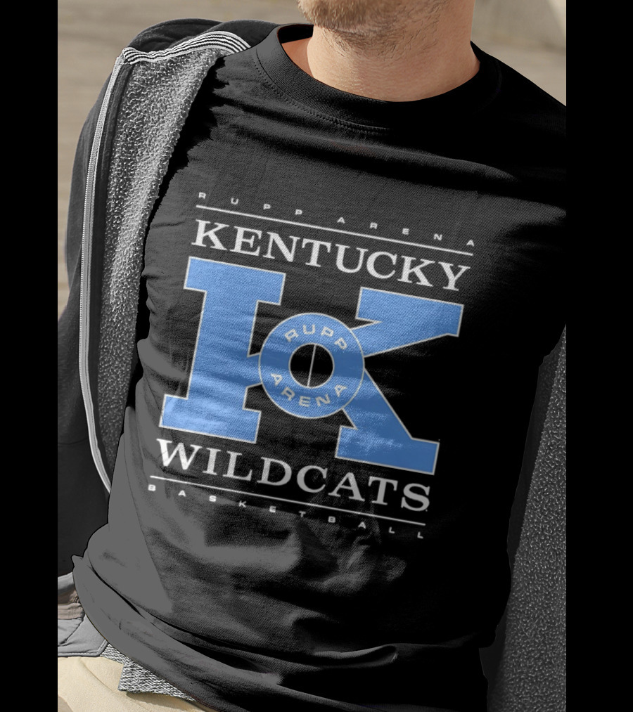 Rupp Arena Kentucky Wildcats Basketball Big K T-Shirt