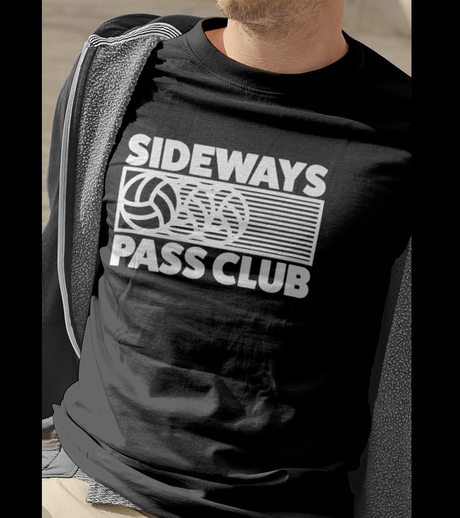 Sideways Pass Club Volleyball Team Loyalty T-Shirt
