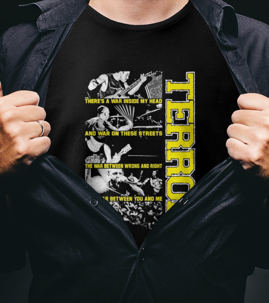 Terror War Inside What Of These Empires Between Us T-Shirt