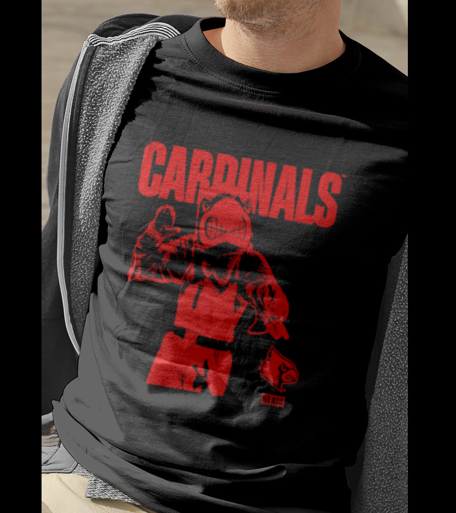 Louisville Cardinals Slam Mode T-Shirt