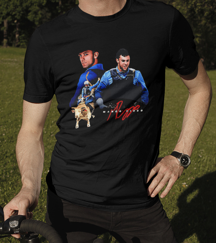 Marco Rizzo Bull Rider Champion Moment T-Shirt