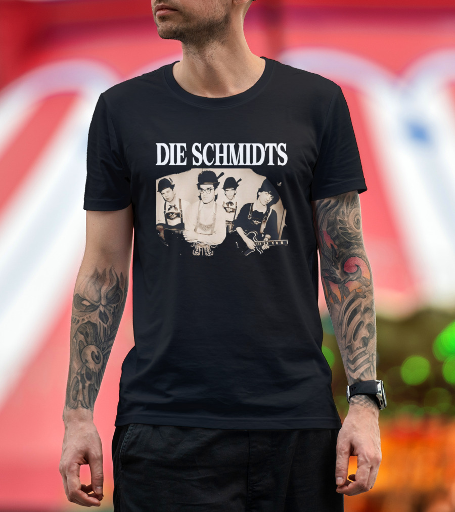 Die Schmidts Oktoberfest Band Bavarian Attire T-Shirt