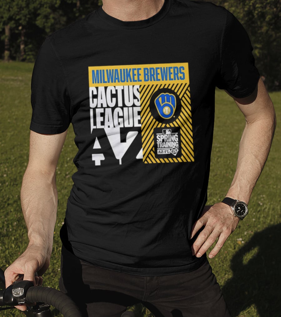 Milwaukee Brewers Cactus League Spring Training 2026 Baseball Fan Gear T-Shirt