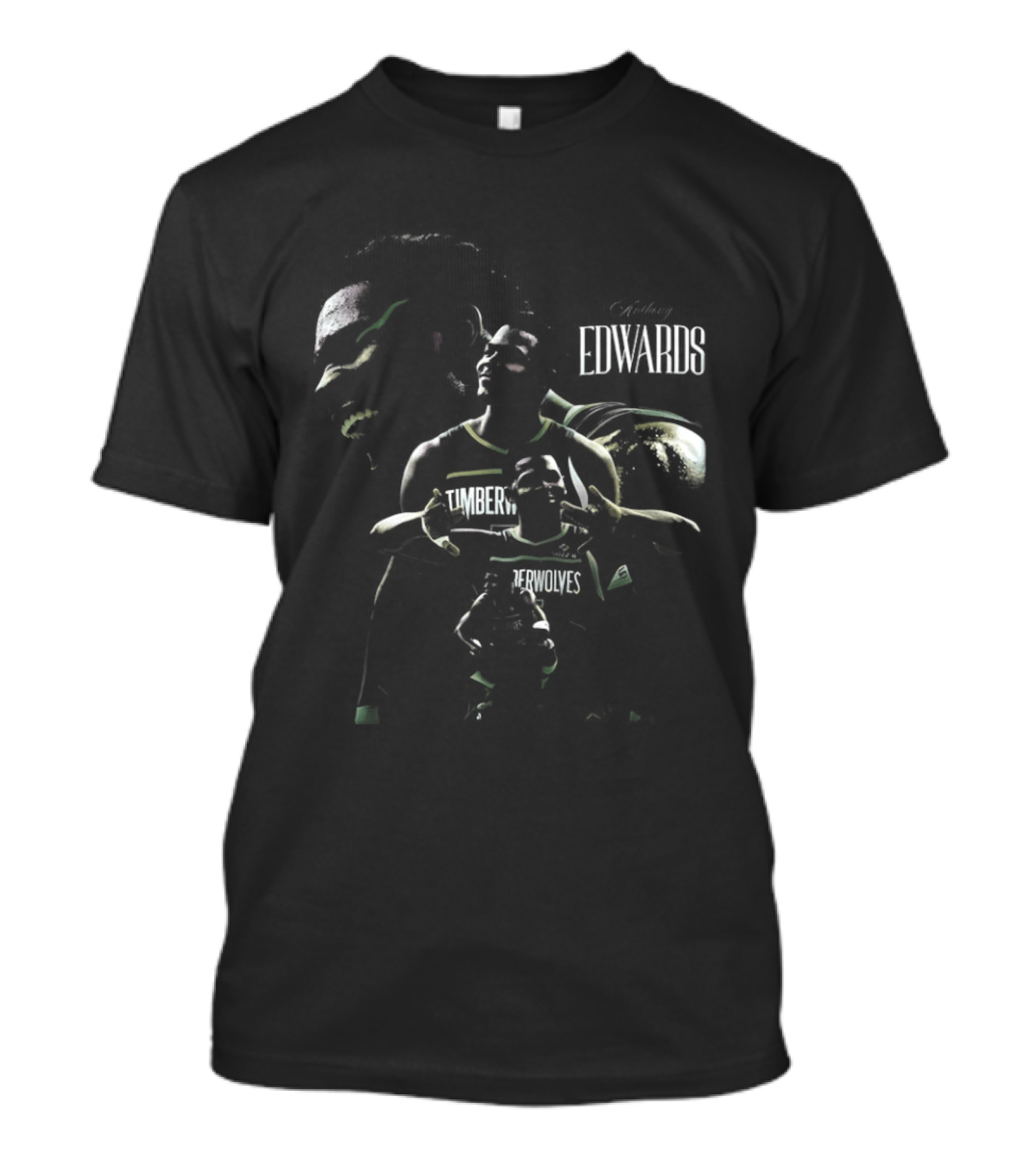 Anthony Edwards Ant Man Minnesota Timberwolves Neon Green T-Shirt