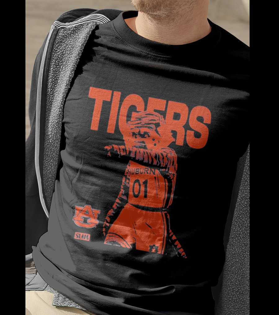 Auburn Tigers 01 Slam Auburn Sports Team T-Shirt