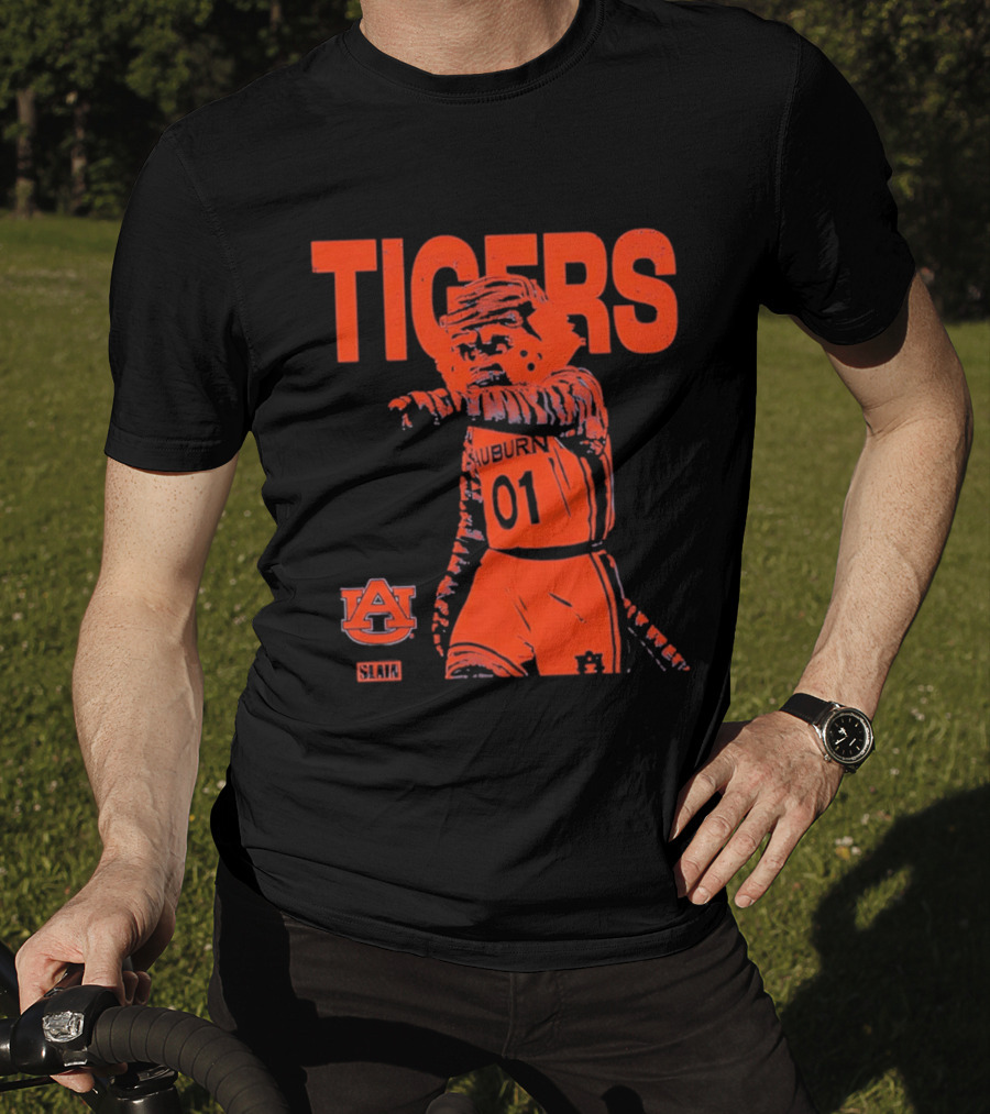 Auburn Tigers 01 Slam Auburn Sports Team T-Shirt