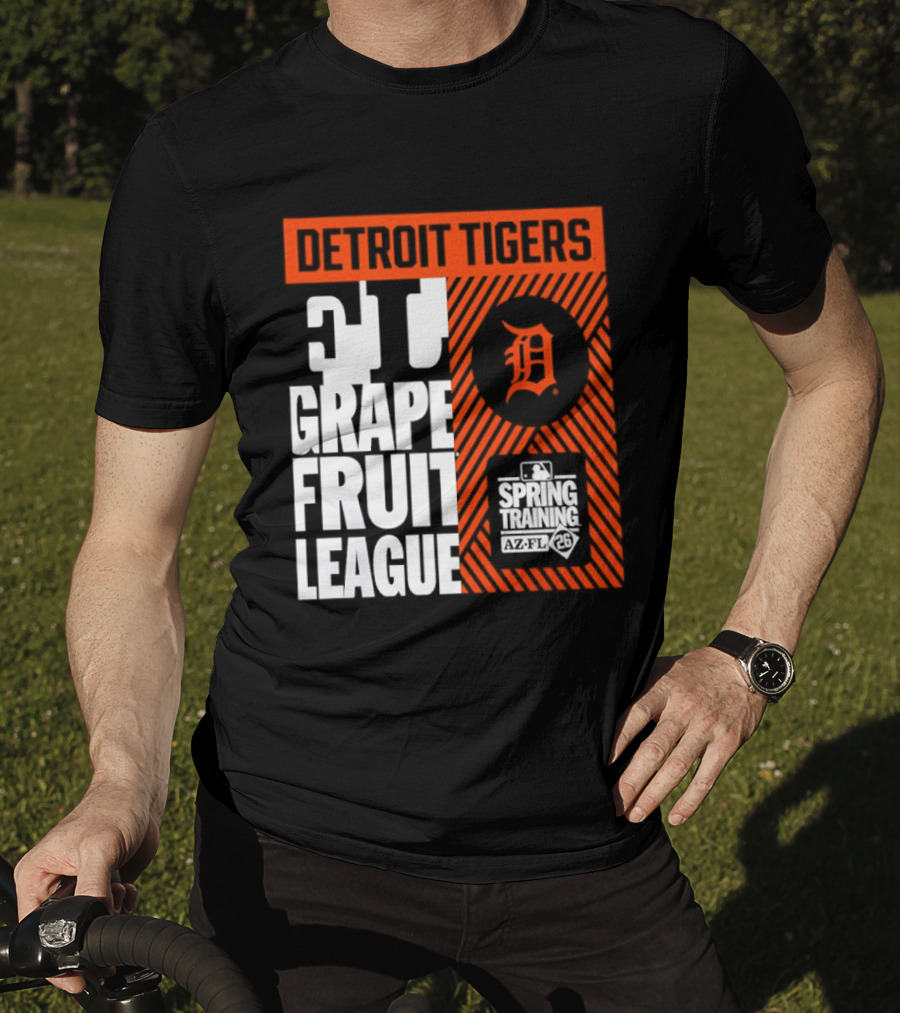 Detroit Tigers Grapefruit League Spring Training 2026 T-Shirt