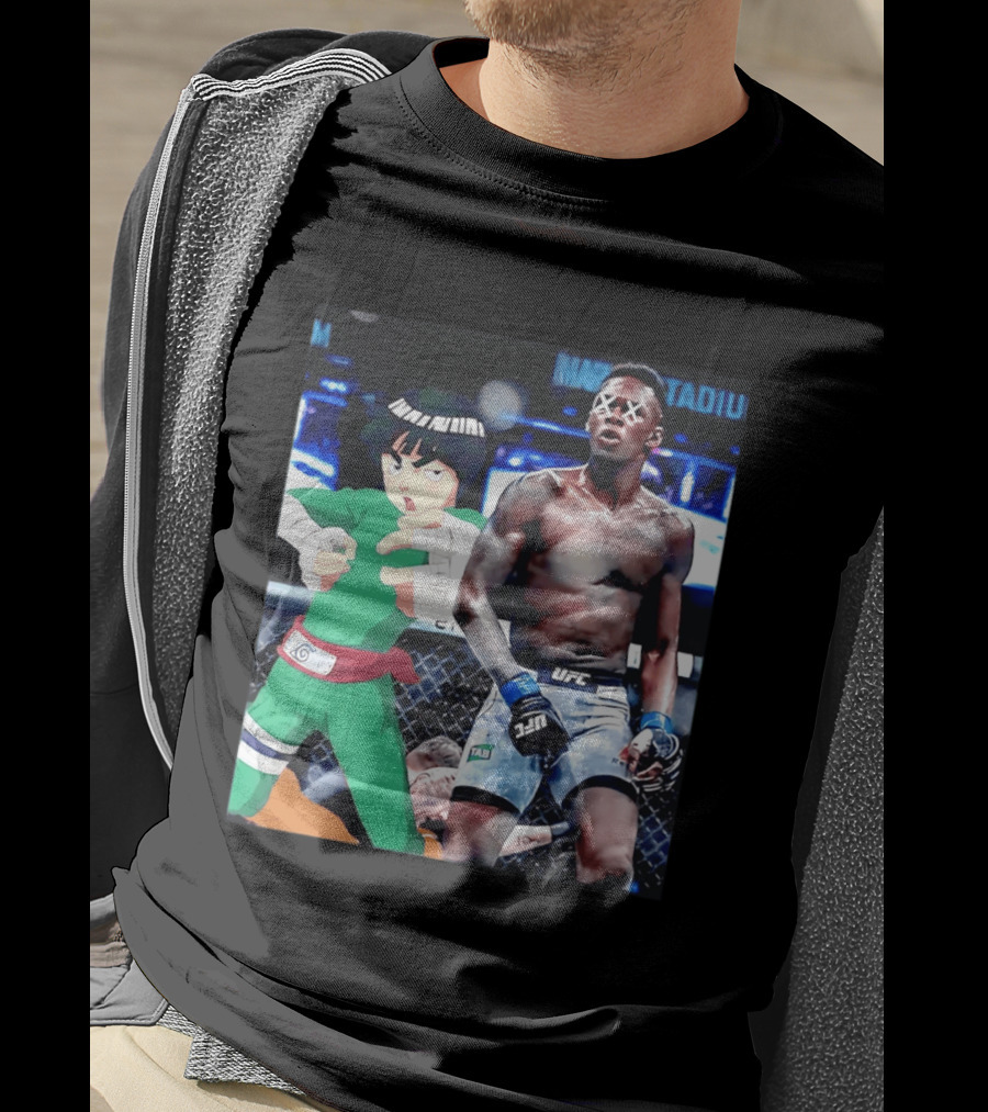 Drunken Fist Rock Lee UFC Crossover Iconic Anime Fighter T-Shirt