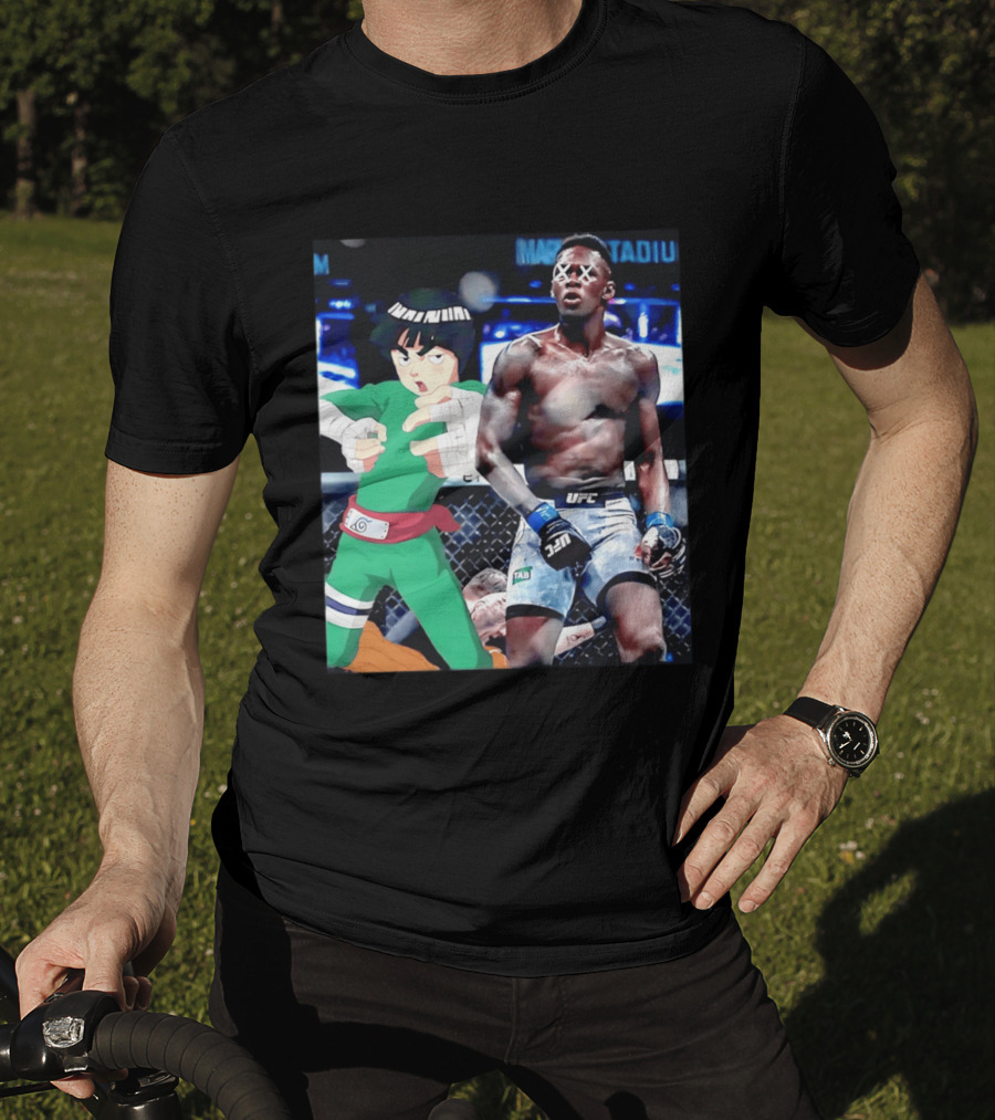 Drunken Fist Rock Lee UFC Crossover Iconic Anime Fighter T-Shirt