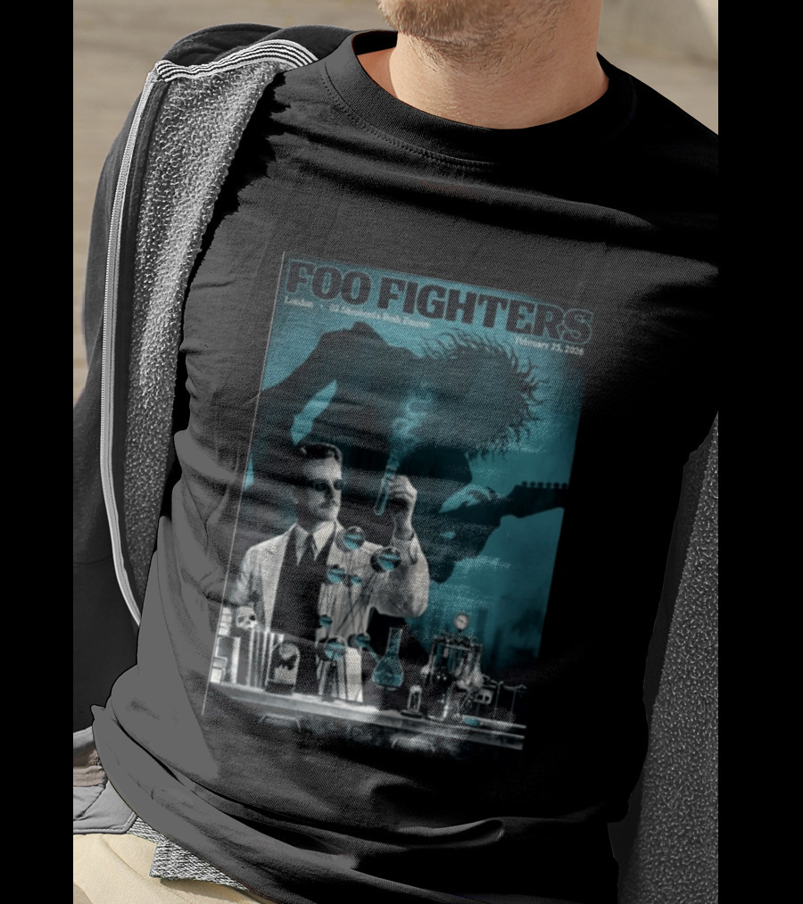 Foo Fighters London O2 Shepherds Bush Empire February 25 2026 T-Shirt