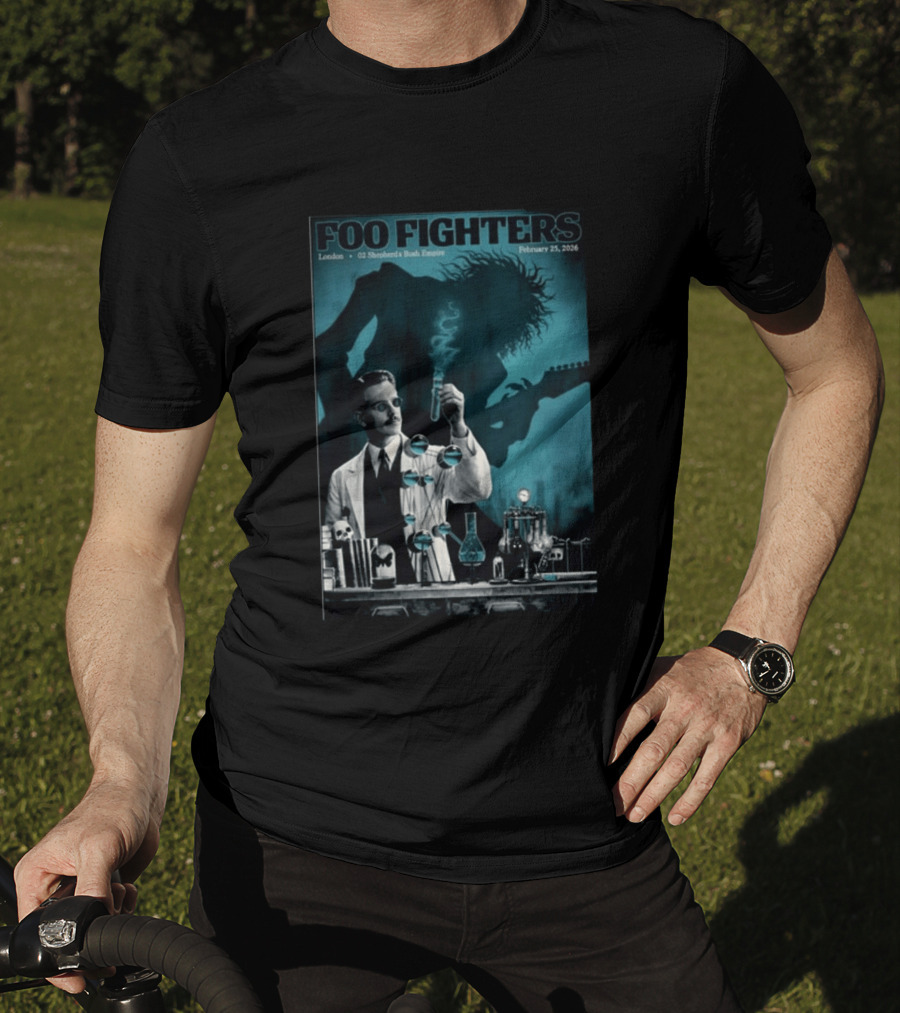 Foo Fighters London O2 Shepherds Bush Empire February 25 2026 T-Shirt