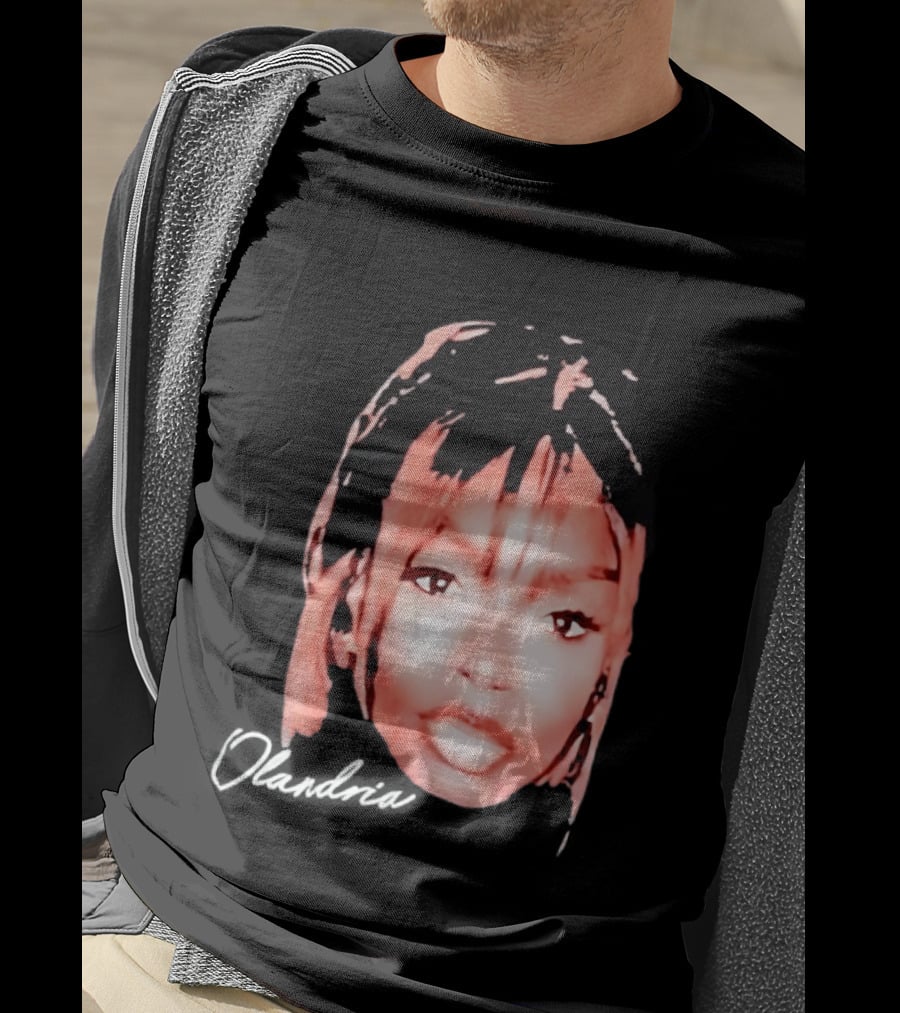 Olandria Carthen Big Face Bold Expression Trend T-Shirt