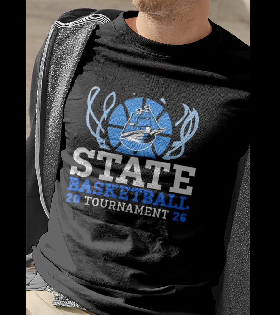 State Basketball 2026 Tournament Ship T-Shirt
