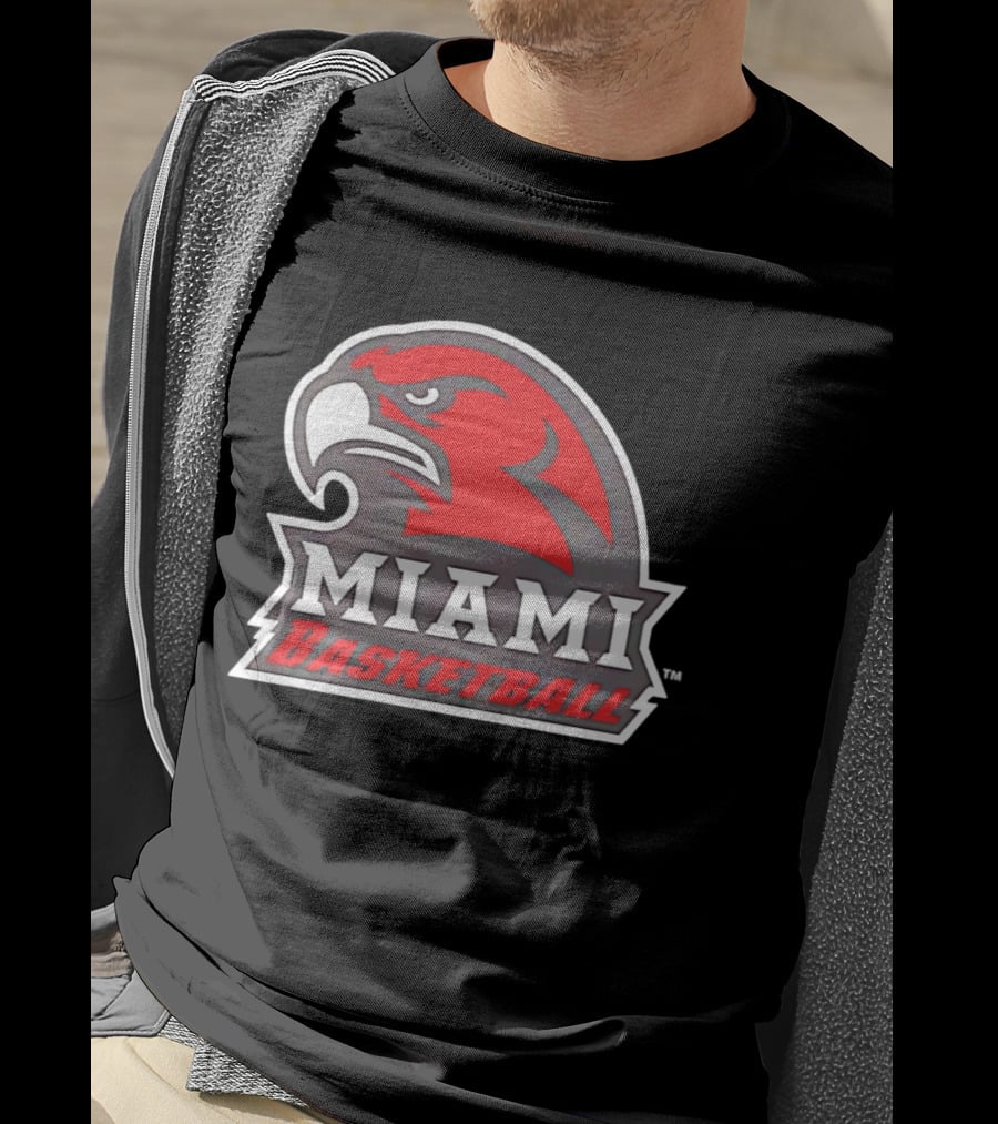Miami RedHawks Basketball Team 2026 T-Shirt