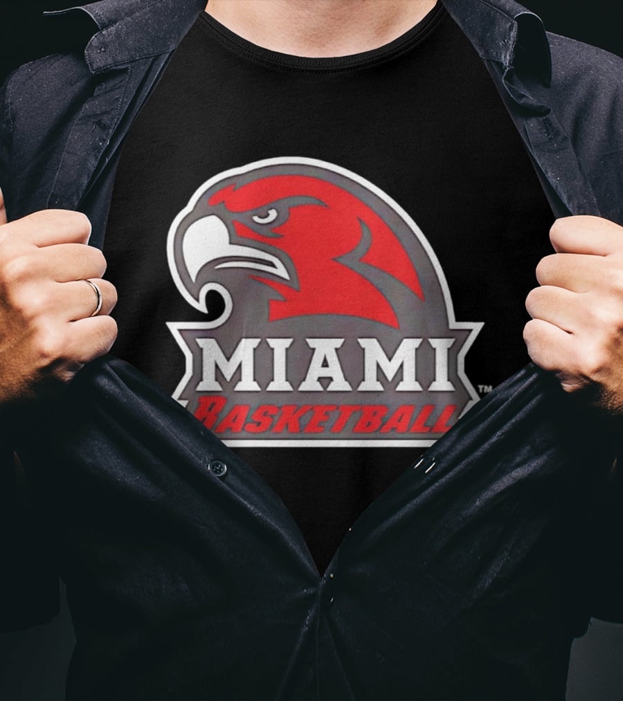 Miami RedHawks Basketball Team 2026 T-Shirt