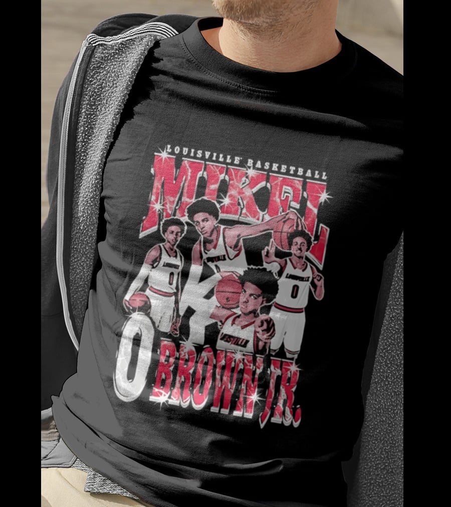 Mikel Brown Jr Louisville Cardinals Basketball Star Player 0 T-Shirt