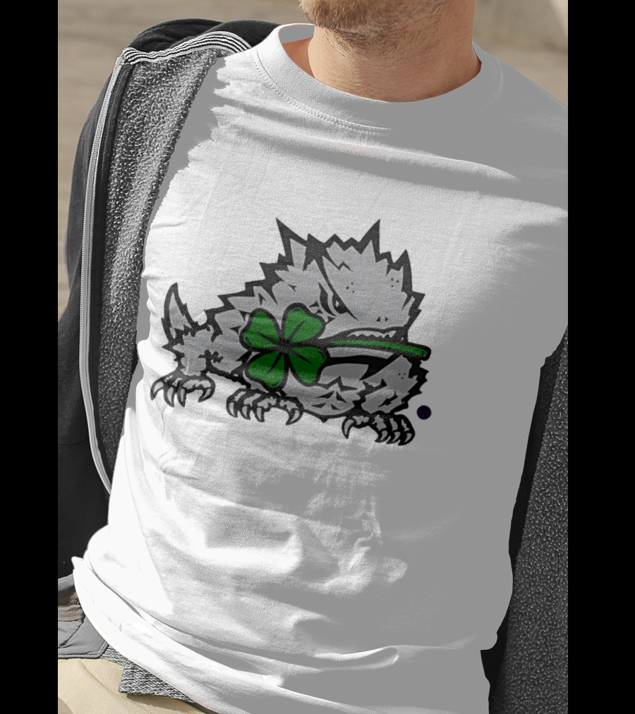 TCU Horned Frogs Shamrock St Patrick's Day Celebration T-Shirt