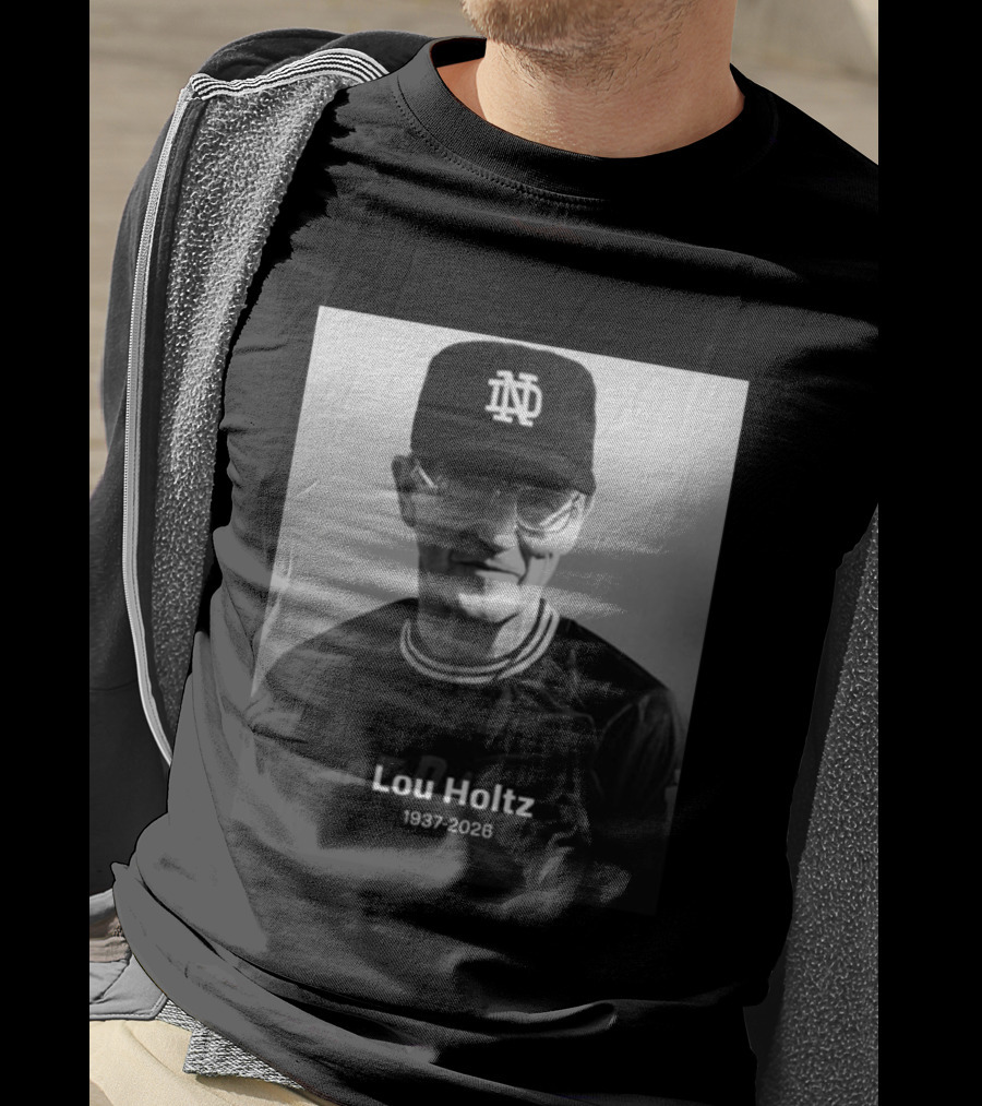 Lou Holtz Notre Dame 1937 2026 T-Shirt