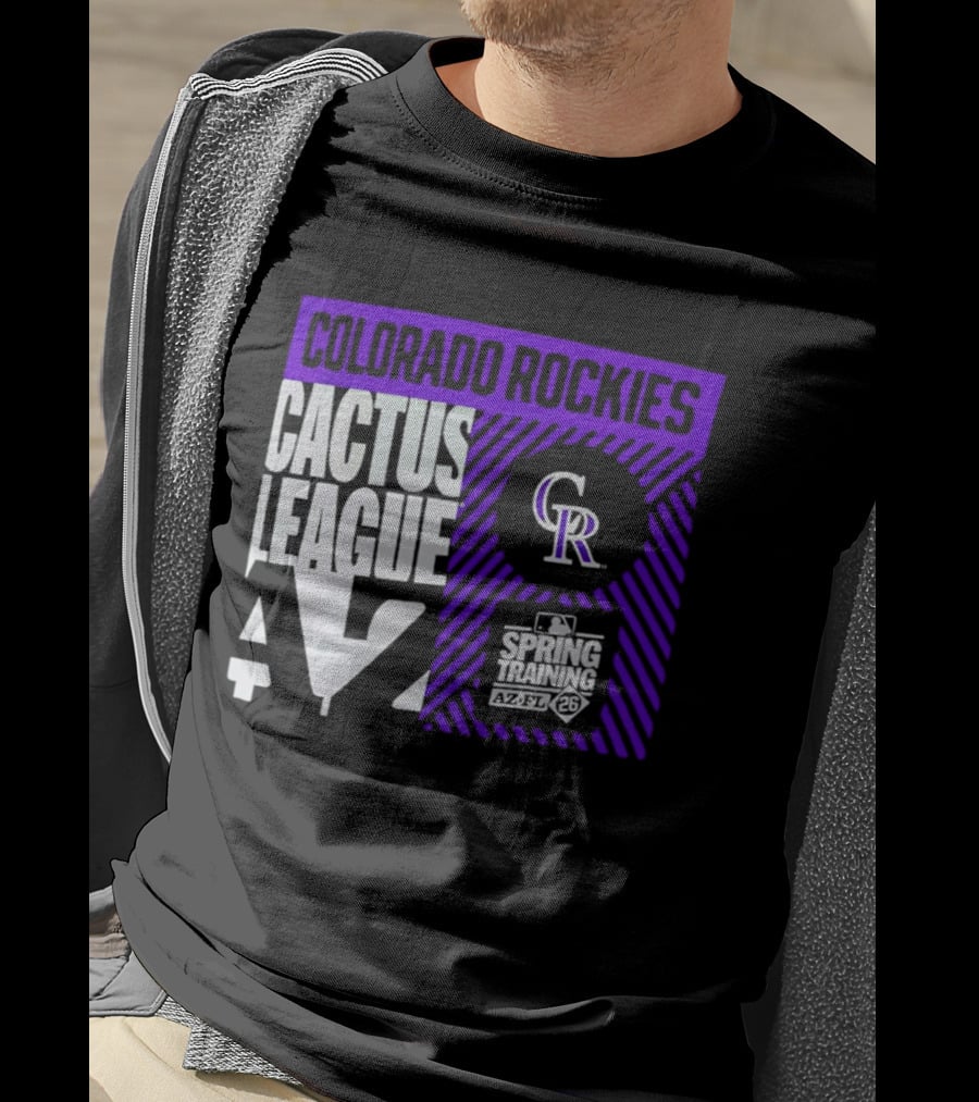 Colorado Rockies Cactus League 2026 Spring Training T-Shirt