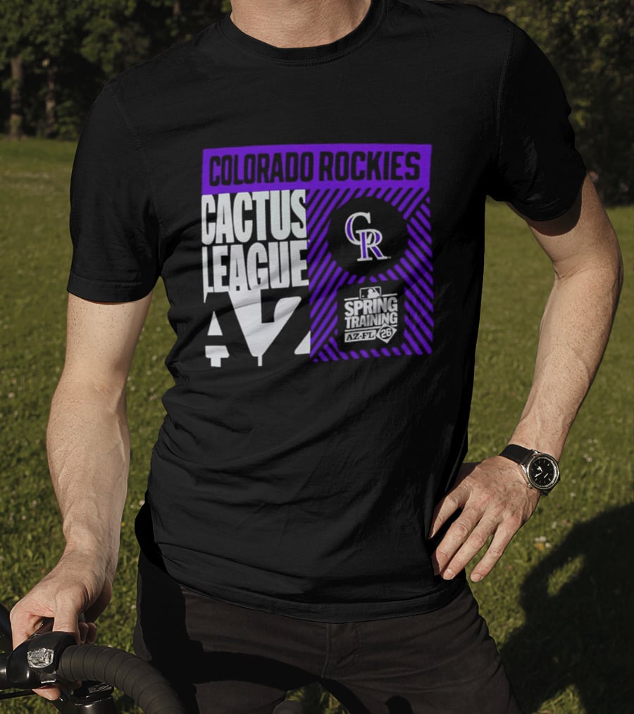 Colorado Rockies Cactus League 2026 Spring Training T-Shirt
