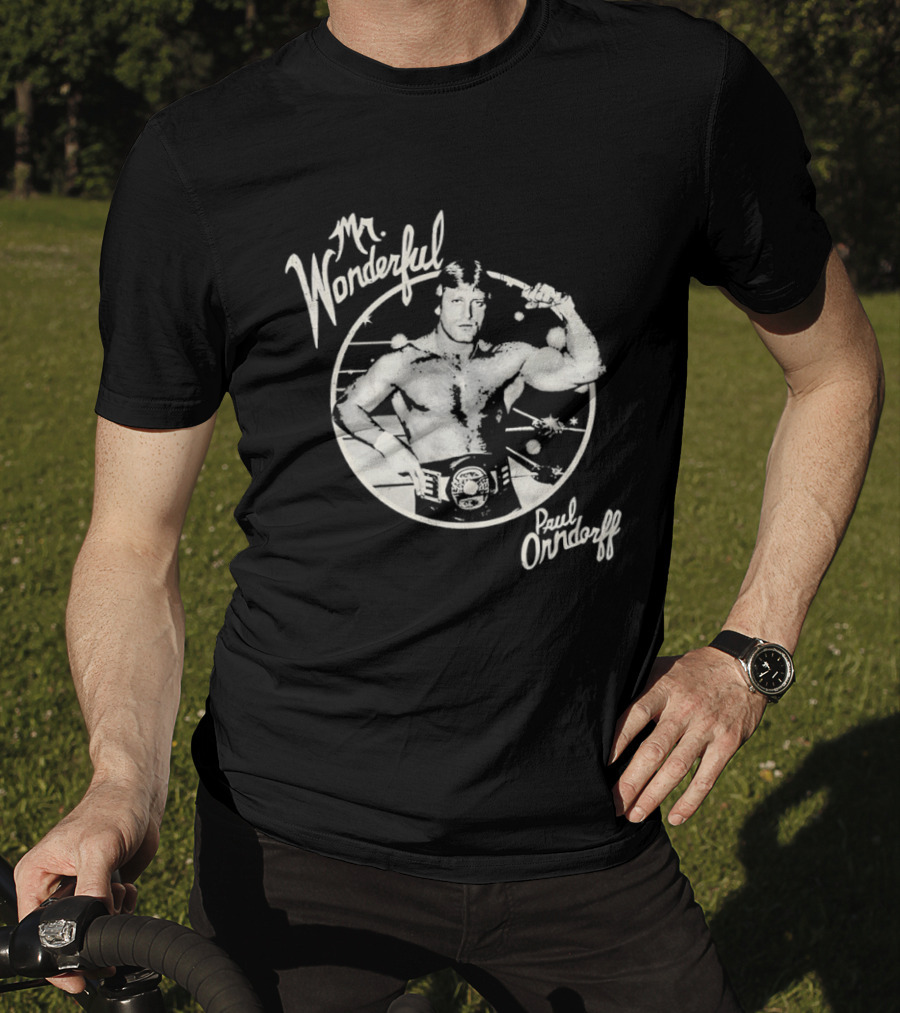 Paul Orndorff Mr Wonderful Championship Wrestler T-Shirt