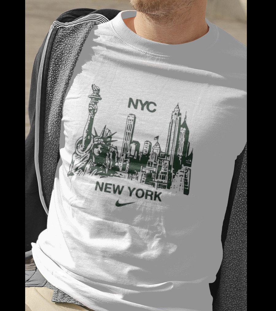 Alysa Liu NYC New York City Skyline Nike T-Shirt