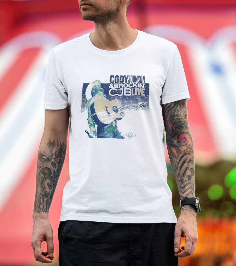 Cody Johnson And The Rockin' CJB Live Concert Guitar Performance T-Shirt