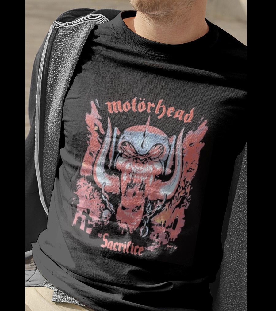 Motorhead Sacrifice Skull T-Shirt