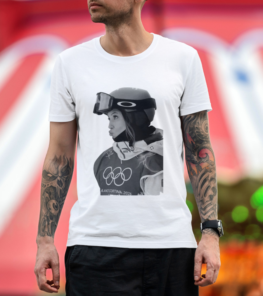 Eileen Gu Olympic Freestyle Skiing Milano Cortina 2026 T-Shirt