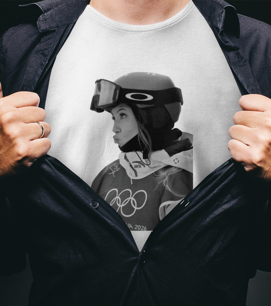 Eileen Gu Olympic Freestyle Skiing Milano Cortina 2026 T-Shirt
