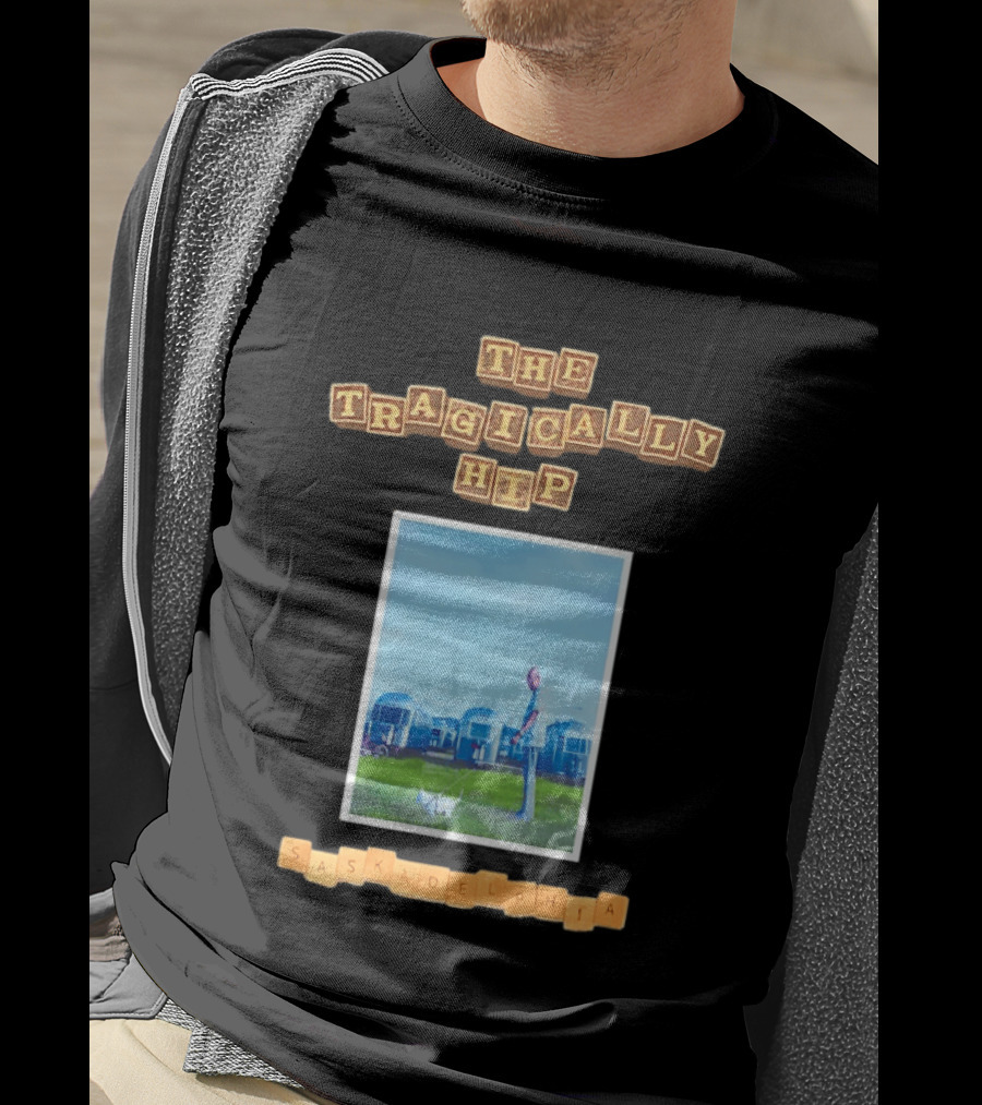 The Tragically Hip Saskadelphia Vintage Trailer Scene T-Shirt