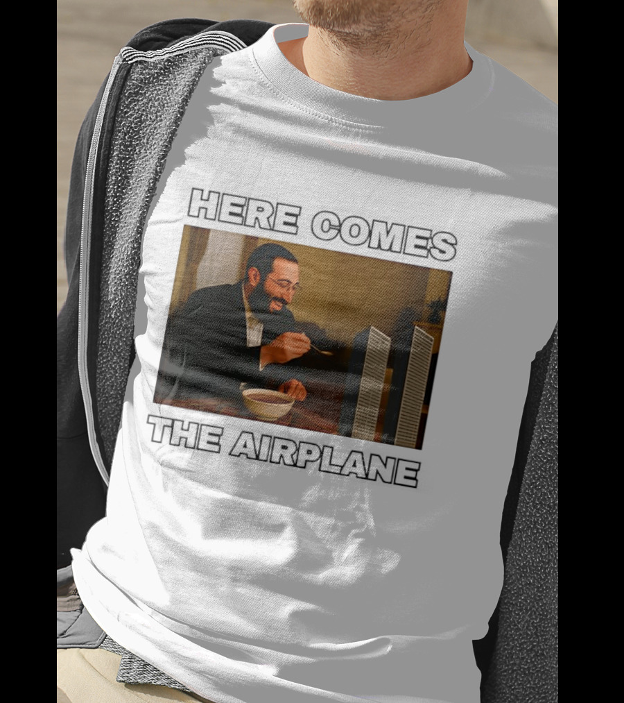 Here Comes The Airplane Twin Towers 9 11 T-Shirt